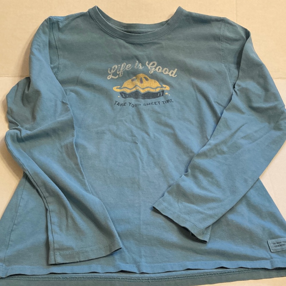 Women's Life is Good long sleeve tee